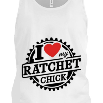 Men's "I Heart My Ratchet Chick" Tank Top